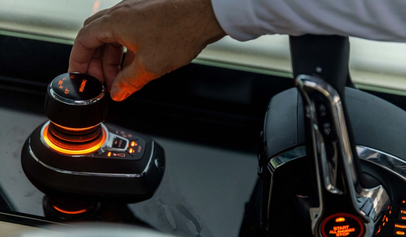 Pannello Controllo Elica Di Prua Sleipner - Joystick Per Propulsione Nautica