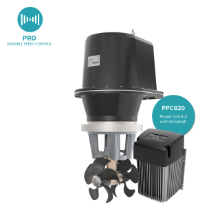 Product image of sleipner pro tunnel thruster sep100 ip version with variable speed control