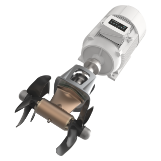 SAC450 Elica di manovra prua/poppa, tunnel ø386mm 230V