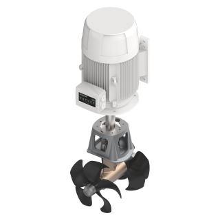 SAC450 Elica di manovra prua/poppa, tunnel ø386mm 230V