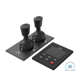 Doppia Leva, dente d'arresto a rotazione, pannello touch a colori LCD S-link
