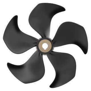 Elica ø386mm 5 pale Q-Prop™ in composito RH rotazione oraria