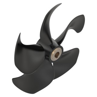 Elica ø386mm 5 pale Q-Prop™ in composito RH rotazione oraria