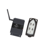 Kit completo radiocomando per salpa ancora doppio, 12/24V, EU